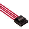 Premium Individually Sleeved PSU Cables Pro Kit Type 4 Gen 4 – Red