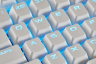CORSAIR GAMING PBT Double-shot Keycaps Full 104/105-Keyset — White