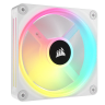 iCUE LINK QX120 RGB 120mm PWM PC Fan Expansion Kit - White