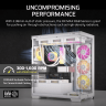 iCUE LINK RX140 MAX RGB 140mm PWM Thick Fan Expansion - White
