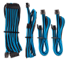 Premium Individually Sleeved PSU Cables Starter Kit Type 4 Gen 4 – Blue/Black