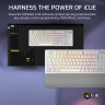 K70 PRO TKL High-Performance Hall Effect Programmable Gaming Keyboard with Rapid Trigger - White