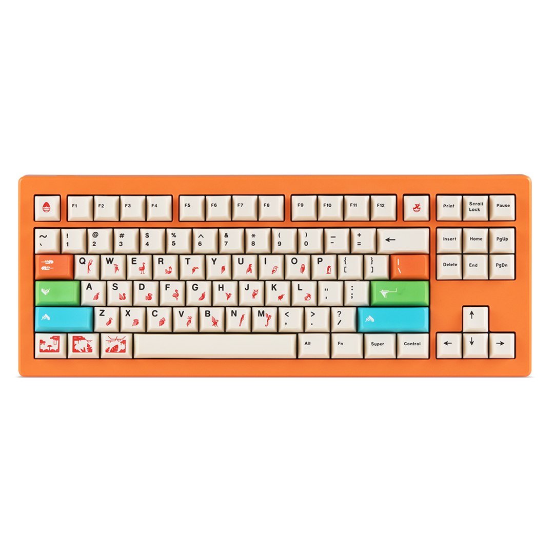 Drop Signature Series Bird Jungle Keyboard