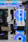 HYDRO X SERIES iCUE XH305i RGB PRO Custom Cooling Kit - White
