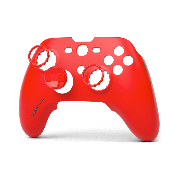 SCUF Valor Pro Faceplate Kit - Red