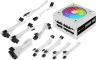 CX Series™ CX650F RGB White — 650 Watt 80 Plus® Bronze Certified Fully Modular RGB White PSU