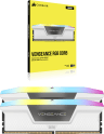 VENGEANCE® RGB 32GB (2x16GB) DDR5 DRAM Up To 6400MT/s CL36 Memory Kit — White