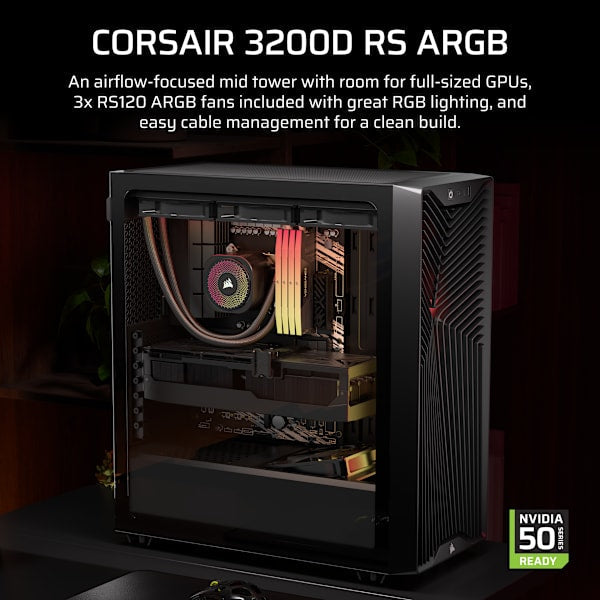 3200D RS ARGB Mid-Tower PC Case