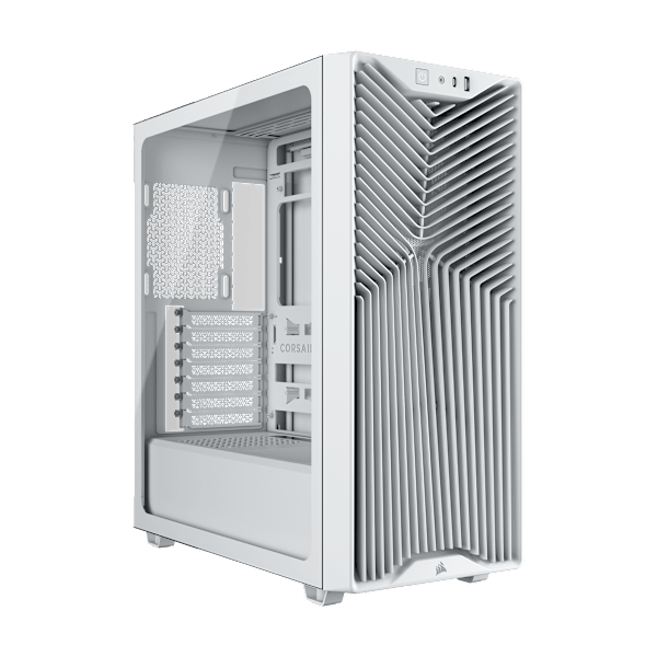 3200D RS Mid-Tower PC Case - White