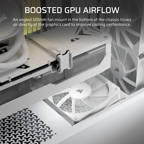 3200D RS Mid-Tower PC Case - White