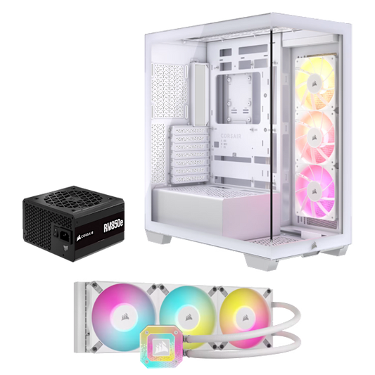 3500X ARGB White All-in-One Bundle