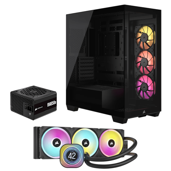 iCUE Link 3500X RGB Black All-in-One Bundle