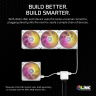 iCUE LINK RX120 MAX RGB 120mm PWM Thick Fan Expansion - White