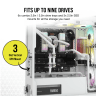 iCUE 7000X RGB Tempered Glass Full-Tower ATX PC Case — White