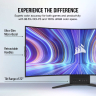 CORSAIR XENEON FLEX 45WQHD240 45-Inch Bendable Gaming Monitor, 3440 x 1440, 240Hz, 0.03ms GtG, HDR with 1000nit Peak Brightness, 1.5M:1 Contrast Ratio, 1.07 Billion Colors