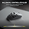 MM Anti-fray Cloth Gaming Mouse Pad – Medium, Gray