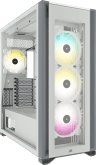 iCUE 7000X RGB Tempered Glass Full-Tower ATX PC Case — White