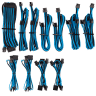 Premium Individually Sleeved PSU Cables Pro Kit Type 4 Gen 4 – Blue/Black