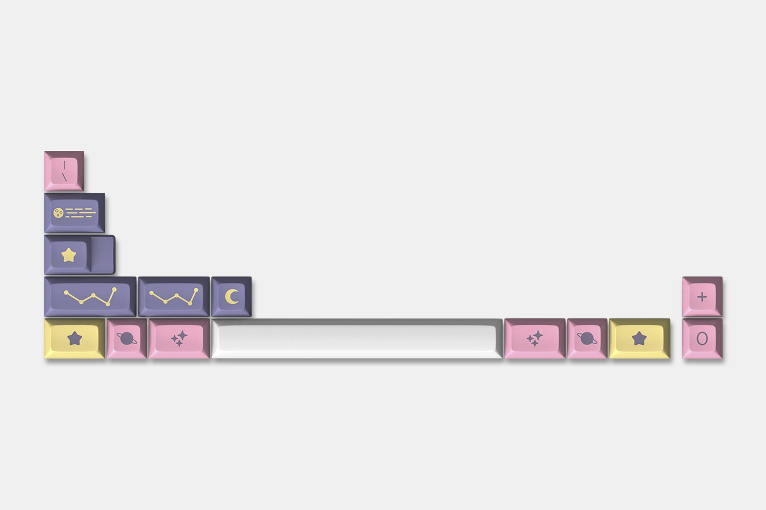 Drop DSA Astrolokeys Keycaps by sailorhg & cassidoo - Nonstandard Icon Mods