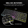 K65 RGB MINI 60% Mechanical Gaming Keyboard — CHERRY MX SPEED — Black