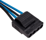 Premium Individually Sleeved Peripheral Cable, Type 4 (Generation 3) - Blue/Black