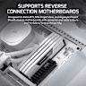 FRAME 5000D RS High-Airflow Mid-Tower PC Case - White