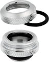 Hydro X Series XF Hardline 14mm OD Fitting Four Pack — Chrome