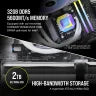 CORSAIR VENGEANCE FROST EDITION i7400 Gaming PC: Intel Core i9-13900K, NVIDIA RTX 4080, 32GB DDR5 5600 MTs Memory, 2TB NVME SSD