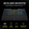 K70 RGB PRO Mechanical Gaming Keyboard with PBT DOUBLE SHOT PRO Keycaps — CHERRY® MX Red
