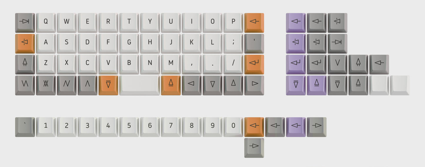 Drop + OLKB Preonic Acute Keycaps