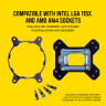 Hydro X Series XC7 RGB CPU Water Block (115X/AM4) - White