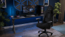 TC100 RELAXED Gaming Chair - Fabric Black/Black