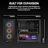 FRAME 4000D LCD RS ARGB Premium Mid-Tower PC Case