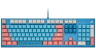 K60 RGB PRO Mechanical Gaming Keyboard – Azure Sea