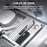 FRAME 4000D LCD RS ARGB Premium Mid-Tower PC Case - White