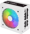 CX Series™ CX650F RGB White — 650 Watt 80 Plus® Bronze Certified Fully Modular RGB White PSU