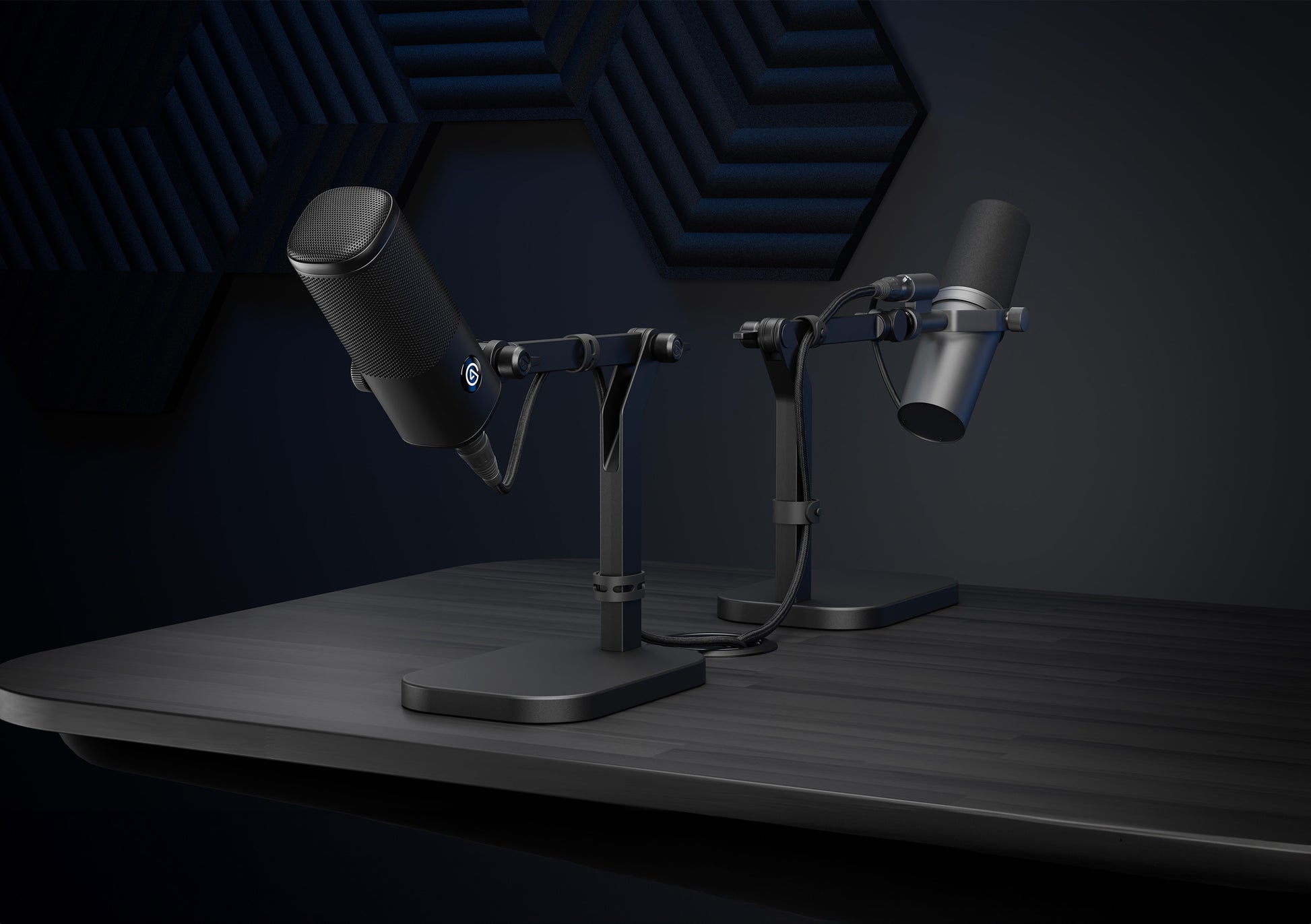 Wave Desk Stand
