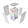 2000D RGB AIRFLOW Mini-ITX PC Case - White