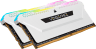 VENGEANCE RGB PRO SL 16GB (2x8GB) DDR4 DRAM Up To 3600MHz C18 Memory Kit – White