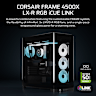 FRAME 4500X LX-R RGB iCUE LINK Panoramic Glass Mid-Tower PC Case