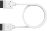 iCUE LINK Cable, 1x 600mm with Straight connectors, White