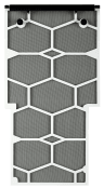 Crystal 570X Top Dust Filter, White