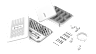 9000D Replacement Accessory Kit, White