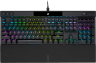 K70 RGB PRO Mechanical Gaming Keyboard with PBT DOUBLE SHOT PRO Keycaps — CHERRY® MX Blue
