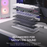 K70 PRO TKL High-Performance Hall Effect Programmable Gaming Keyboard with Rapid Trigger - White