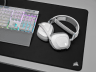 HS80 RGB WIRELESS Premium Gaming Headset with Spatial Audio — White