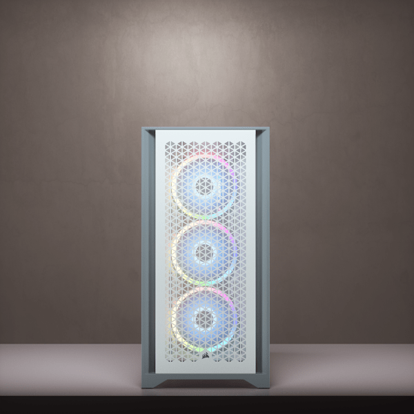 4000D AIRFLOW Tempered Glass Mid-Tower ATX Case — White