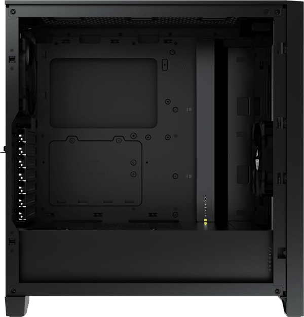 4000D Tempered Glass Mid-Tower ATX Case — Black