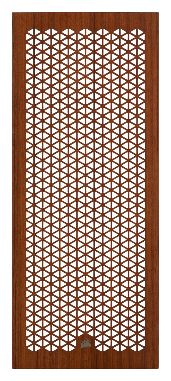 4000 Series Wooden PC Case Front Panel - Teak