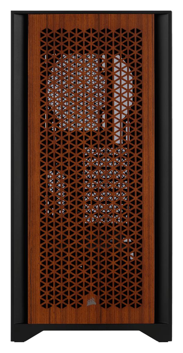 4000 Series Wooden PC Case Front Panel - Teak